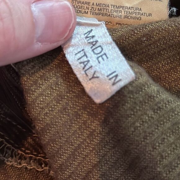 Masons M.J.74 Mens Brown Corduroy Pants Made in Italy size 36 - Picture 10 of 12